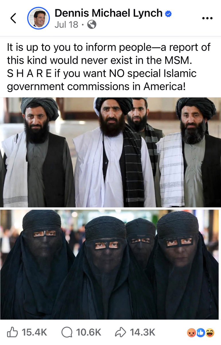 bostonbroadside's tweet photo. **🚨 MASSACHUSETTS DEMS LOOK TO CREATE OFFICIAL STATE ISLAM COMMISSION. IS MASSACHUSETTS TRYING TO MAKE lSLAM THE OFFICIAL STATE RELIGION!?!?🚨**

The woke Democrats in Massachusetts just advanced a bill to create a **permanent GOVERNMENT ISLAM COMMISSION**!

Bill S.2134 would set up an official 11-member state body for “people who practice Islam” that:

- Recommends Muslims for government jobs and positions (a religious test for office?!)

- Proposes new laws to fight “Islamophobia”

- Takes YOUR taxpayer money + private funding to push Islamist agendas

- “Fosters unity” among Muslim groups across the state

Backed by Democrat Sen. James Eldridge and multiple Democratic co-sponsors — It’s already cleared key committees and is sitting in Ways and Means, ready to take effect December 2026 if it passes.

This is **not** for any other religion — just Islam. 

Enough is enough. This is cultural surrender and a direct attack on American values. If we don’t stop this now, every blue state will follow.

It is up to you to inform people—a report of this kind would never exist in the MSM.  
S H A R E if you want NO special Islamic government commissions in America!