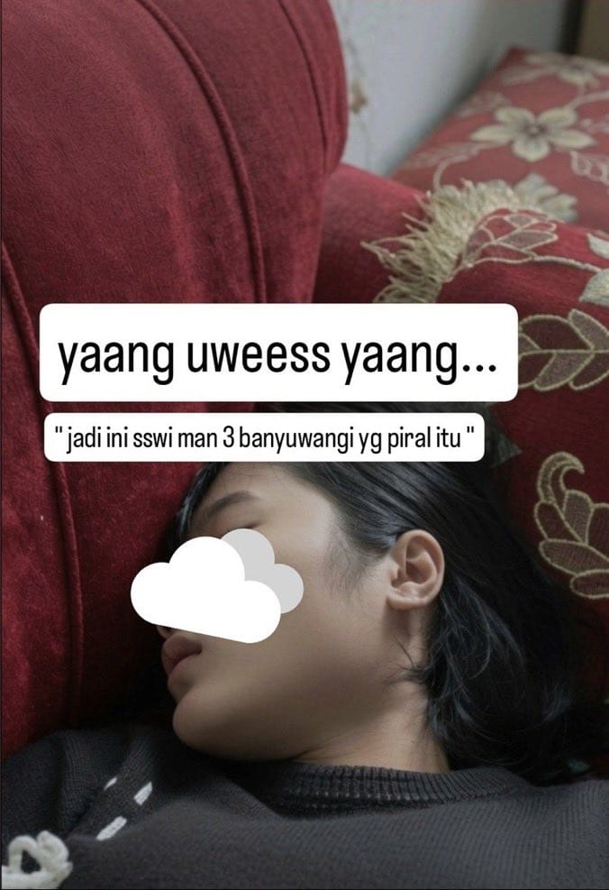 sashzae's tweet photo. yank wes yank viral banyuwangi  part 2

https://t.co/1YP1TveSjS

https://t.co/KQ1aca1q4O

https://t.co/KQzk78ZIxi

https://t.co/8dL8DlcFms

Lawan 10 Malming angkot BGN bersih bersih thom haye #bokepjapan #yankwesyank #bwi24jam #banyuwangi #TimnasIndonesia https://t.co/Ygc42T7H1C