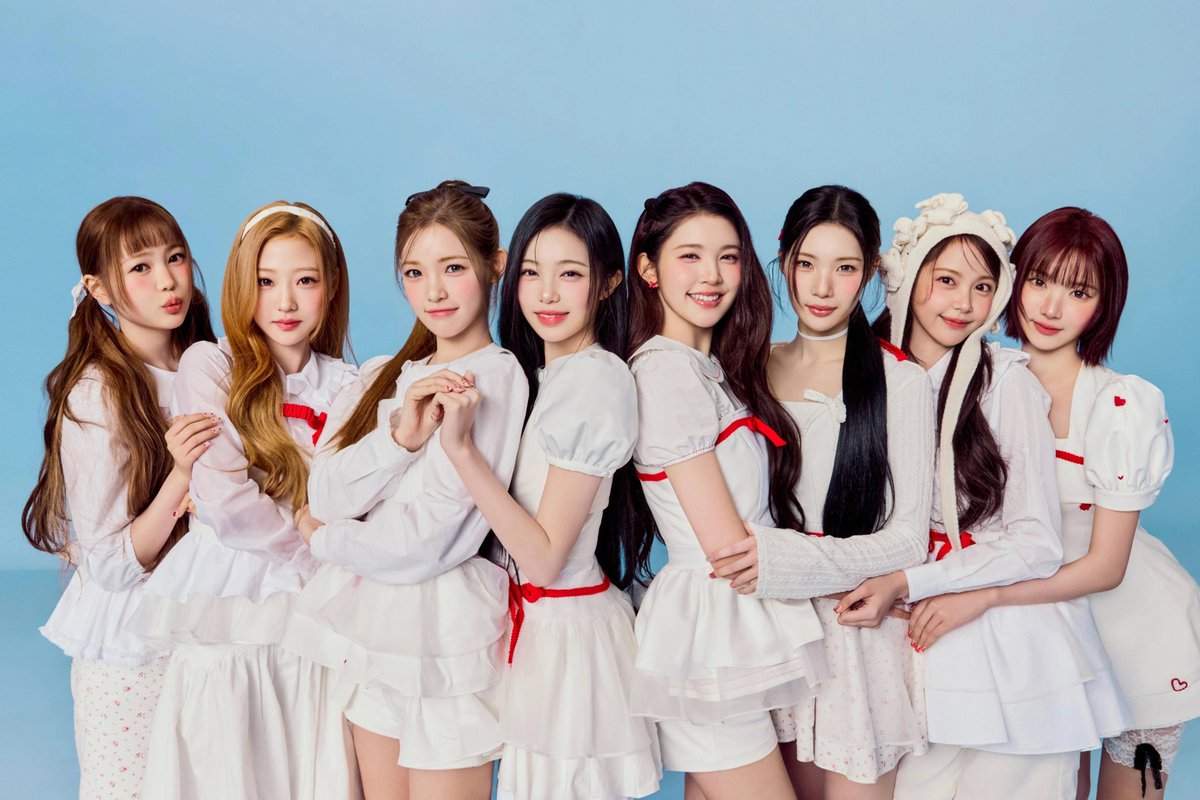 kchartsmaster's tweet photo. Most popular girl group songs on MelOn each month in 2026:

January: NMIXX - Blue Valentine
February: KiiiKiii - 404 (New Era)
March: IVE - BANG BANG
April: Hearts2Hearts - RUDE!
May: Hearts2Hearts - RUDE!
June: I.O.I - Suddenly
July: I.O.I - Suddenly https://t.co/sajzei1BkV