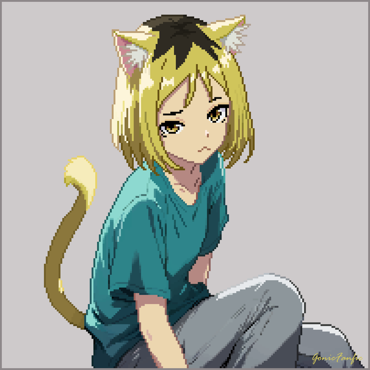 jcw4795's tweet photo. ヤクねこ #ヤニねこ #ヤクねこ #pixelart https://t.co/rQEWr8xEge