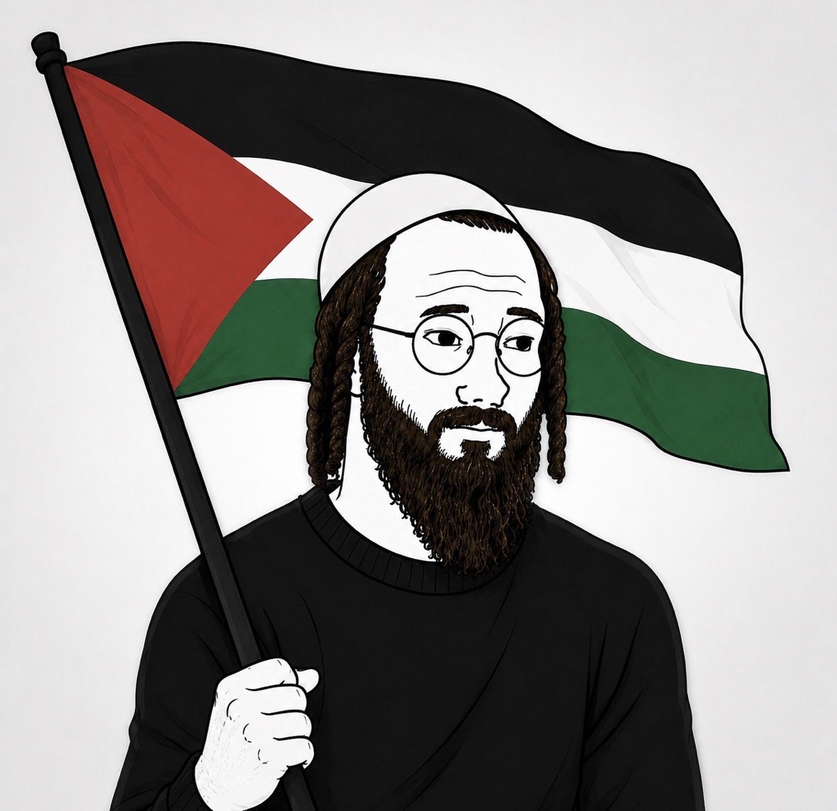 rebbesol's tweet photo. 🇵🇸🇮🇱 What if investing in $REBBE meant investing in a future where Israelis and Palestinians choose peace?

Tonight, we launch.
One coin. One message. One hope. 🕊️

$REBBE ⏳
$DAVID
#solana #crypto #memecoin #palestine https://t.co/FZZ8GVIptj