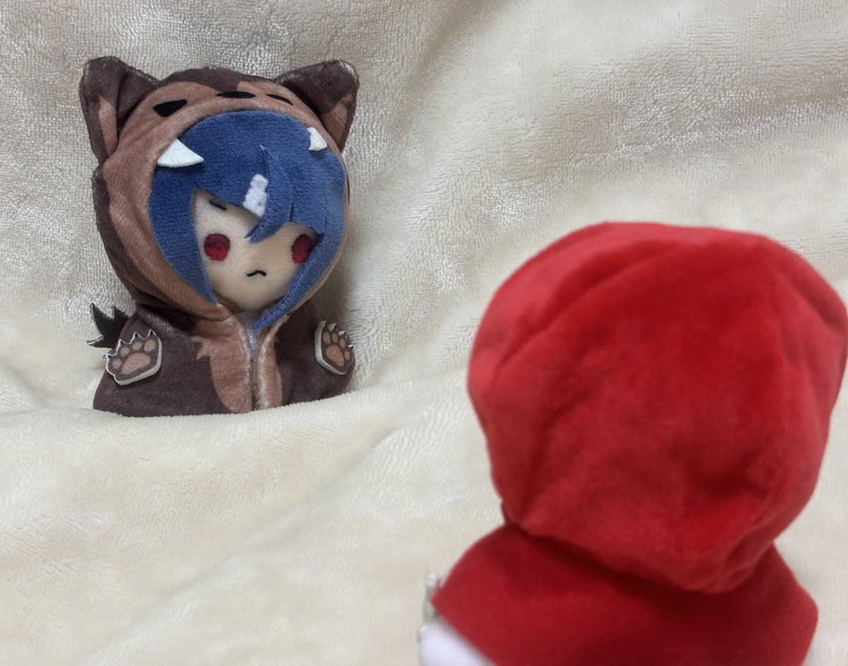 rumemochi's tweet photo. 赤ずきんスタとオオカミ邪スタ https://t.co/V53LHtowoJ