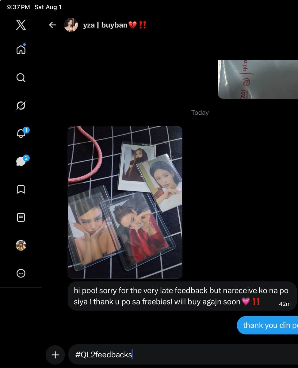 Queenielisa2's tweet photo. #QL2feedbacks https://t.co/TBXcDr30k9