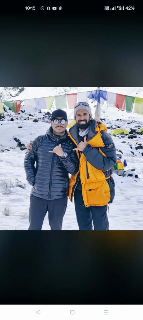 AmitMountainboy's tweet photo. "Nims Dai (Nirmal Purja), goodbye my friend. The entire world community will always remember you—you are a legend, and legends never die." ---
 Nims Purja's remarkable courage and his motto, "Nothing is Impossible," will forever inspire the global 💔😓🙏
@ReshmaKashyap1 https://t.co/rg7UfcIYFN