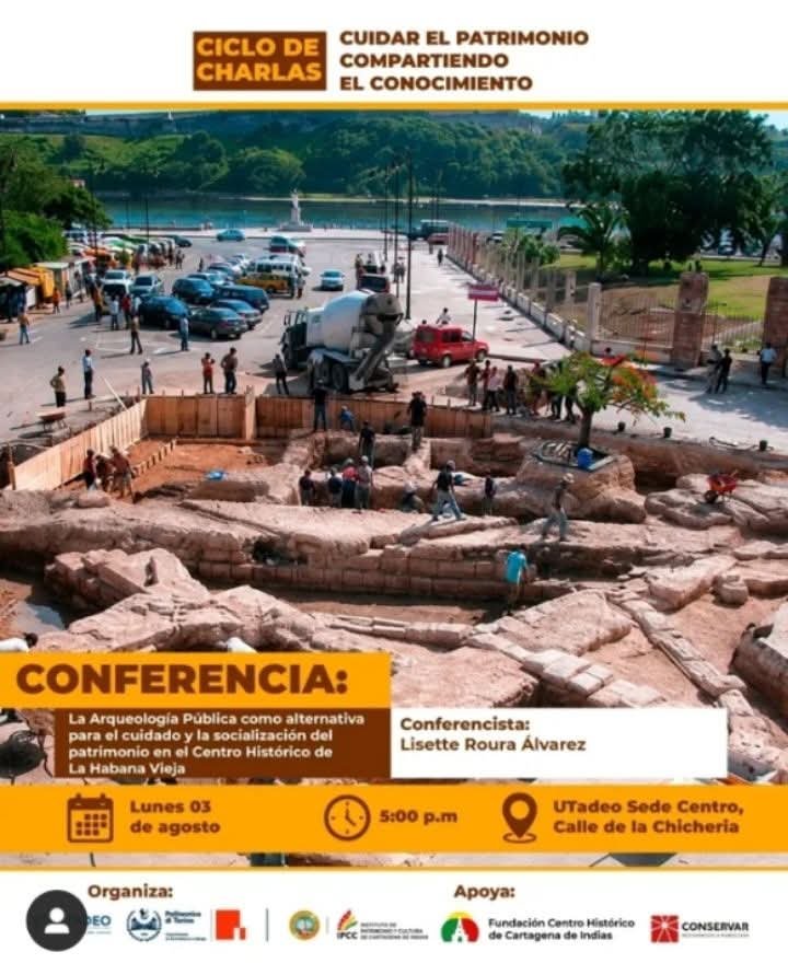 CubaArqueo's tweet photo. 📢 Cuidar el patrimonio compartiendo el conocimiento

Sigue el 🧵

Desde Cuba Arqueológica compartimos esta invitación a una conferencia dedicada al papel de la arqueología pública en la protección y socialización del patrimonio cultural. https://t.co/Dpz6Ynub64