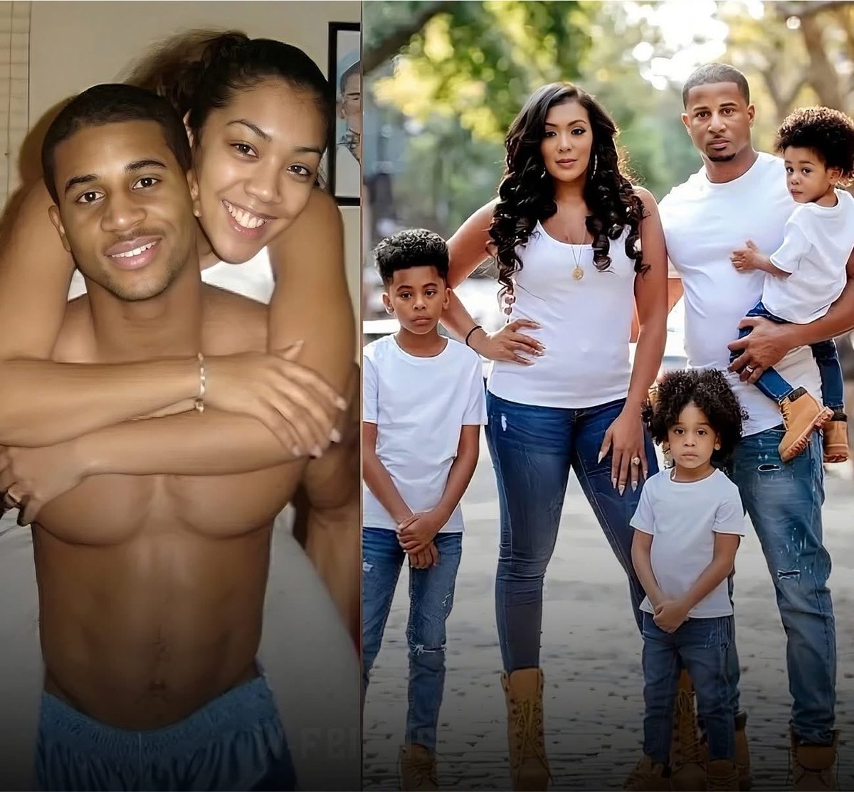 Manlike_Solz's tweet photo. Devale and Khadeen Ellis met at Hofstra University before his NFL career. When a knee injury ended his football dream, she never left. Together, they built a family, successful careers, and have been together for 22 years, raising four sons. ❤️ https://t.co/Nd6nPrsrrg