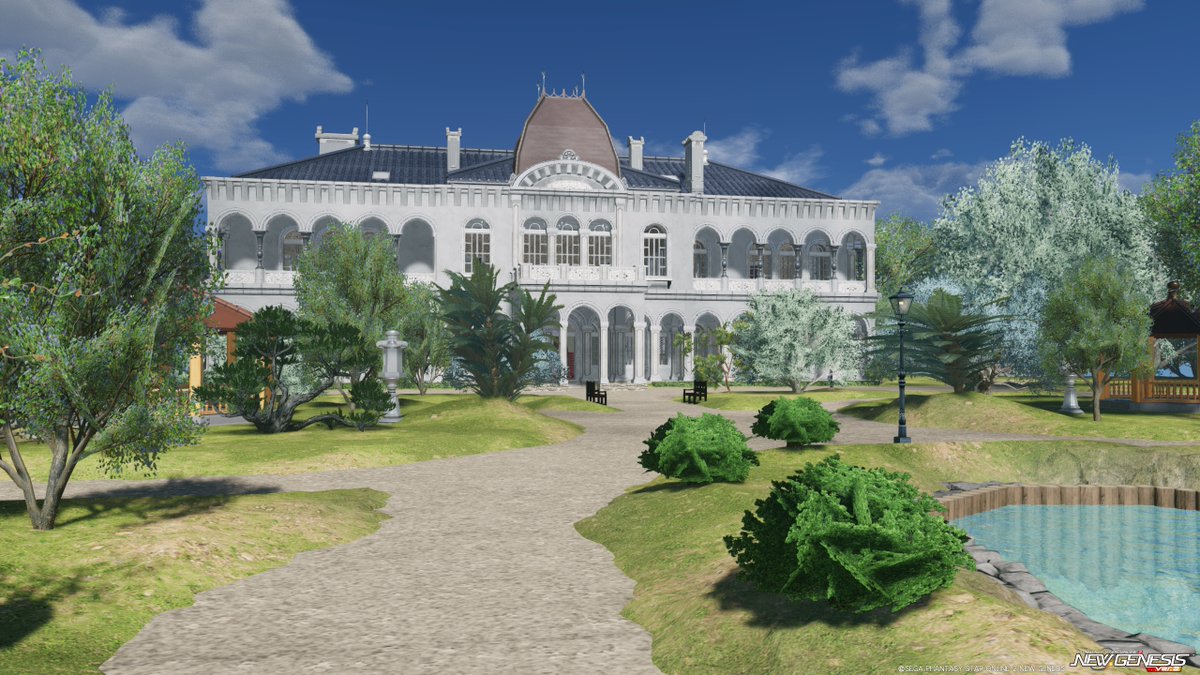 Artemis_sp8's tweet photo. CS新作「復元 鹿鳴館」
仮公開 開始しました

明治日本を象徴する建物のひとつ、
鹿鳴館を再現したCSになります

ここから最終調整期間となりますが
宜しければいつでもご覧下さいませ

Ship04 (776387 950746)

#鹿鳴館
#コンドル建築
#PSO2NGS
#クリエイティブスペース https://t.co/Ea1hyFZsk3