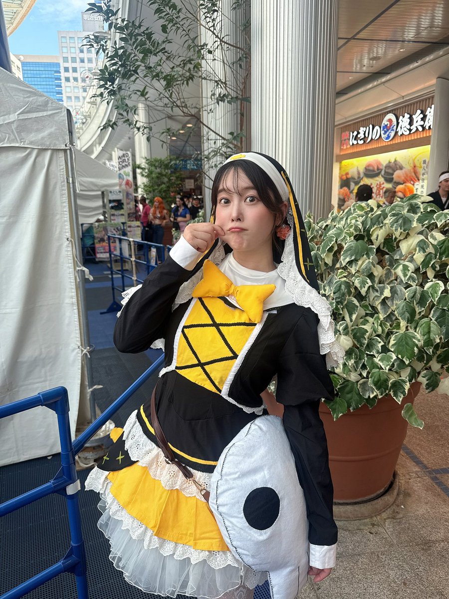 Kozakai_Yurie's tweet photo. もちもちほっぺを布教してきました🥴

#WCS2026
#世界コスプレサミット2026
#トリッカル　#スピッキー https://t.co/mHp6gV98ww