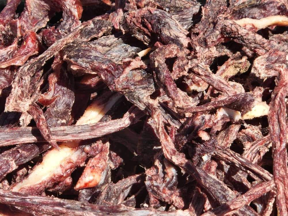palesaaaaaaaaaa's tweet photo. Digwapa 🤎

The history of digwapa is woven into the very fabric of indigenous Southern African survival. As early as the 6th century (600 AD), our ancestors of Tswana pastoralist cattle herders settled in a semi-arid landscape with a critical challenge: how to preserve their meat from a large slaughter without modern refrigeration. 

This is often cited as an indigenous innovation born of necessity. By slicing beef or the game into thin strips, rubbing them with salt, and hanging them to dry in the dry Kalahari air, they created their own lifeline.

However, a distinct historical difference exists between digwapa and what is now known as biltong, though they are often compared today. Digwapa is an indigenous precursor to biltong in the region - relying strictly on sun, wind, and basic salt, representing an ancient Southern African way of life. 

On the other hand, biltong was introduced later by European settlers in the 17th and 18th centuries who adapted the existing indigenous drying concepts but infused them with their own European curing traditions, including ingredients like vinegar, coriander, cloves, and brown sugar. 

Today, digwapa is far more than a snack; it is a profound part of Setswana cultural identity. Digwapa endures as a delicious testament to indigenous ingenuity that shaped the culinary map of Southern Africa. 

I would be interested to know what it is called in the context of other cultures.