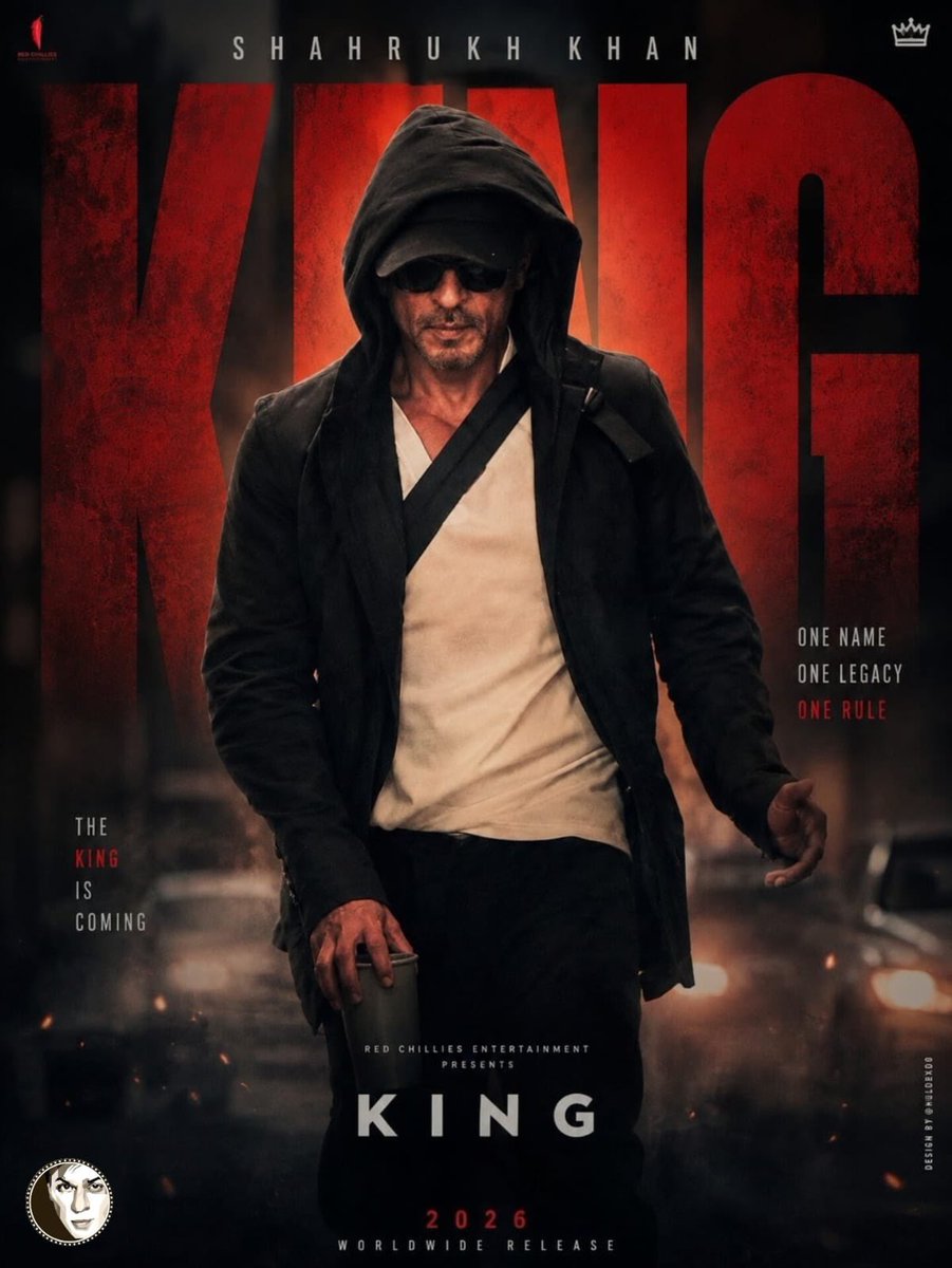SRKUniverse's tweet photo. One Name
One Legacy
One Rule
One King 👑

@iamsrk

#KING #ShahRukhKhan #SRK #KingKhan #ItsKingTime https://t.co/y4SP5IA0tY