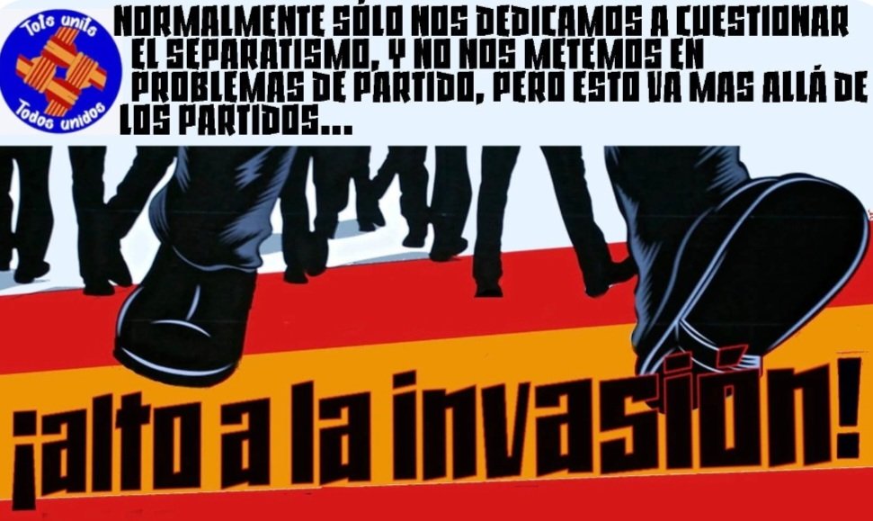JuntsTodos's tweet photo. Estado fallido y no hace nada serio al respecto. Vergonya. https://t.co/AulBLtlEe2