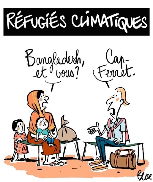 humanite_fr's tweet photo. Réfugiés climatiques - Le dessin de Besse https://t.co/93guZaYXs6