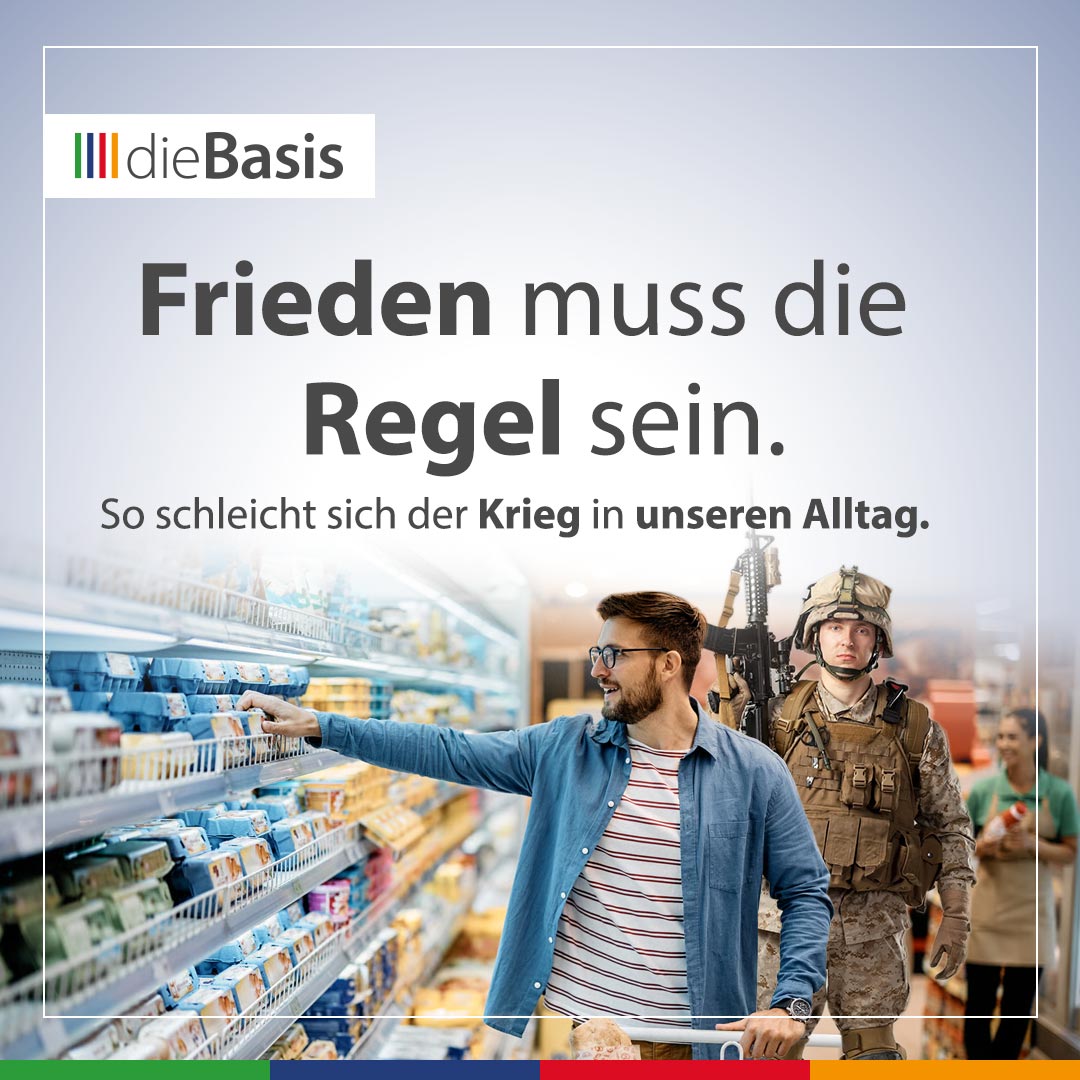 diebasispartei's tweet photo. Es spielt offensichtlich keine Rolle mehr, wie wir einen #Krieg verhindern, sondern wie Staat, Wirtschaft und Gesellschaft kriegsfähig gemacht werden können. [...]
👉 Zum kritsichen Gastbeitrag: https://t.co/ZZZYHax01a
#frieden #NATO #friedensfähig #dieBasis #ernstfall https://t.co/fRypb51srS