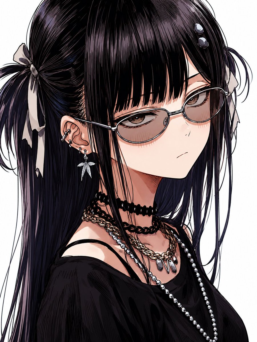 gufutokuku999's tweet photo. 『ゴシックパンクなジト目女子』 https://t.co/BCClvL4g2F