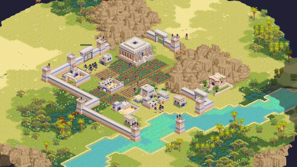 micro_prose's tweet photo. 🏺 #ScreenshotSaturday

For now, the Nile still nourishes your people... but the Bronze Age is drawing to a close.

Build your village, gather resources, and prepare to survive a world on the brink in The Fertile Crescent 2: Collapse of the Bronze Age.

📅 Coming to Steam Early Access on August 18
🎮 Wishlist now and be ready for the collapse:
https://t.co/3KKNw5MkaG