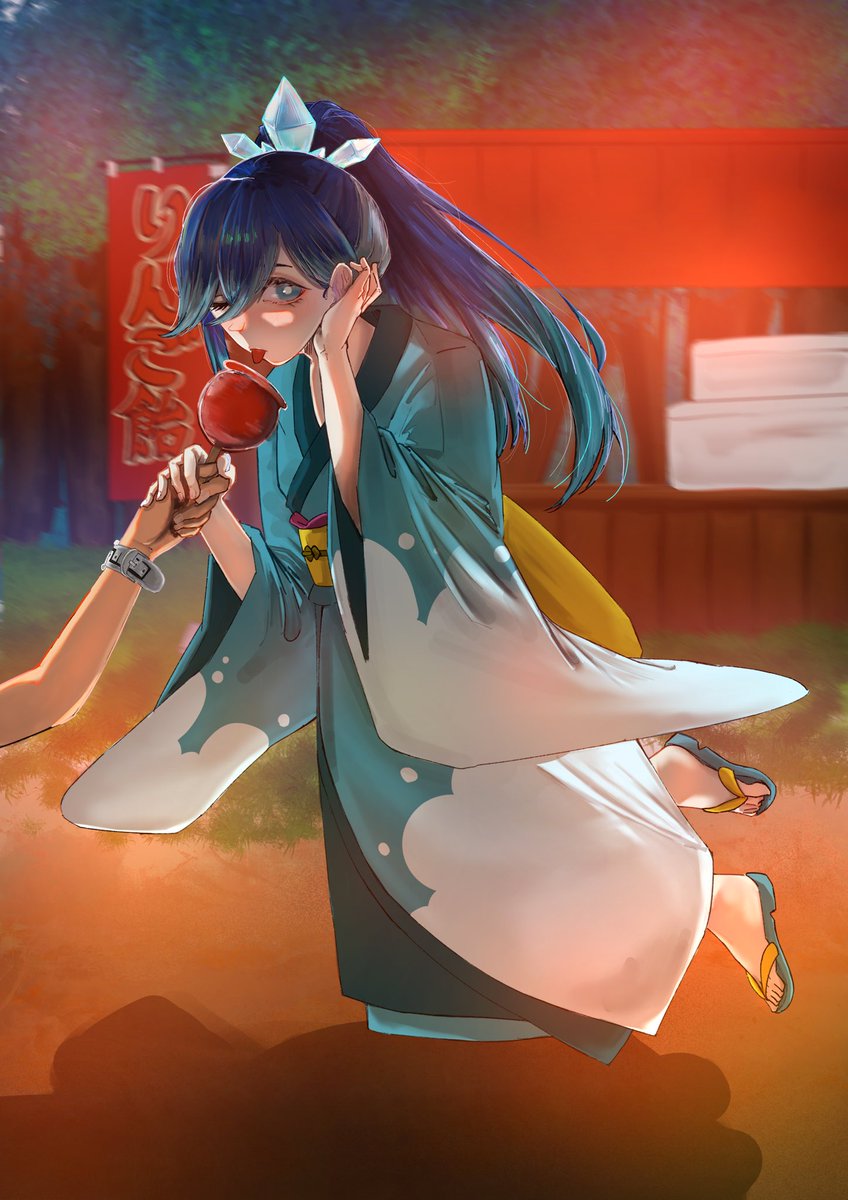 taira_create's tweet photo. 彼からもらった飴玉を、

#妖怪ウォッチ
#イラスト https://t.co/i1OxK77Vi9