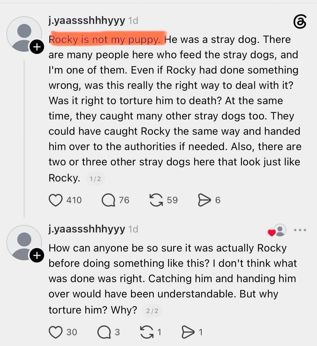 MALAYSIAPROBLM's tweet photo. Before get attention - Rocky was Our Dog
After Police report and viral - Rocky is not my puppy

BEFORE                                          AFTER https://t.co/crfIfVtSTR