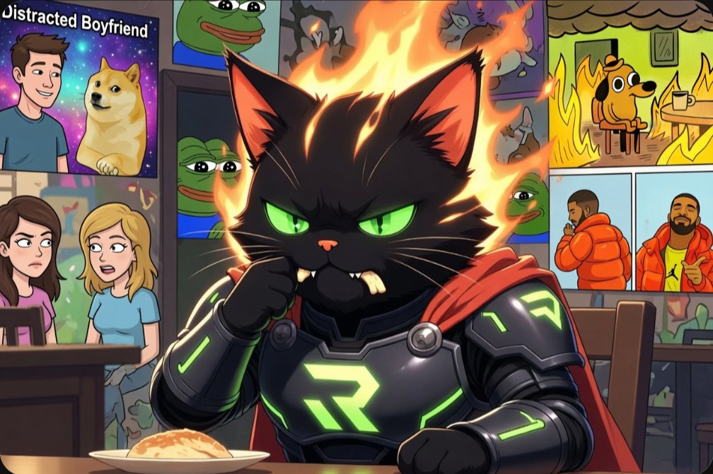 RallyCat's tweet photo. $RallyCat Helpful Life Tip 🍽️
Be sure to chew all your food.
Be sure to DYOR all your coins.
#RallyCat #Solana #SolanaMeme #BTC #ETH #USDT #BNB #XRP #USDC #SOL #ADA #DOGE #TRX #Crypto #Cryptocurrency #Bitcoin #Ethereum #Blockchain #Memecoins #CryptoHumor #Hold https://t.co/EsydXLabja