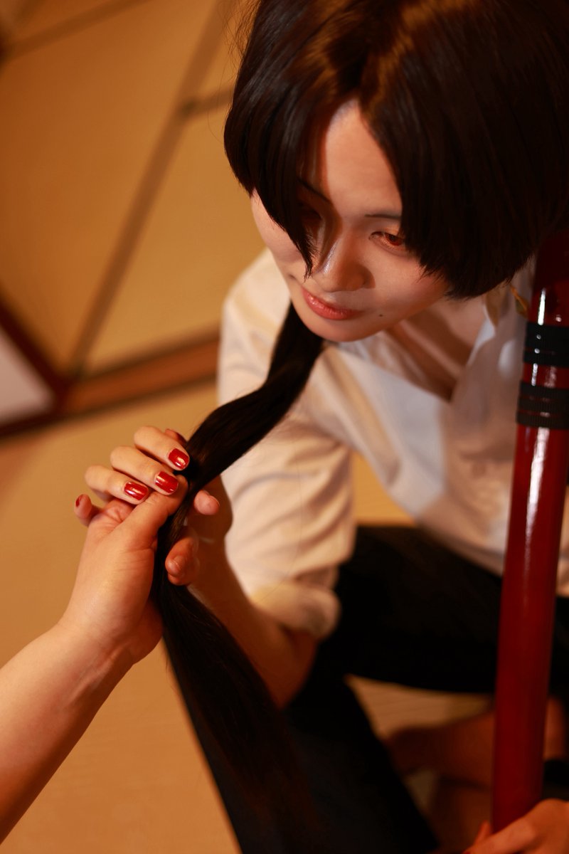 aneko777_777's tweet photo. cosplay/刀剣乱舞
加州清光

ほどけちゃった、結んでくれる？

📸@moco_liebe 
#雨のちつやめき https://t.co/Bfy8IKzG7H