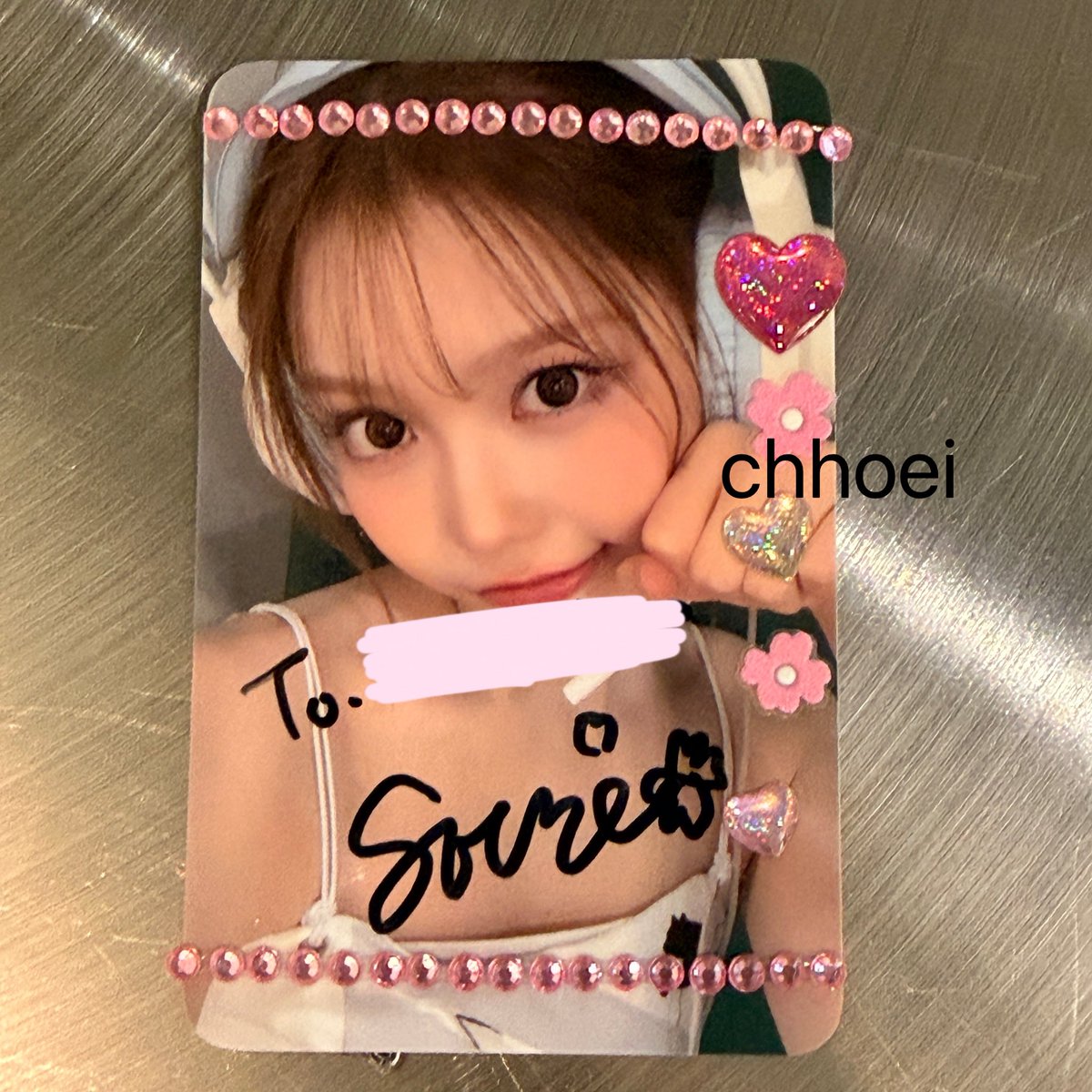 chhoei's tweet photo. 세비가 나랑 자기 추구미 정반대라고 핑크로만 꾸며준다고 갖고 다니라함 
그리고 어떻게 왔냐길래 너보러 왔다니까 옆.에 사.람.정은이 보러온 거 안다고 ㅜㅜ 존귀 #정세비 https://t.co/ehM94jZYqu