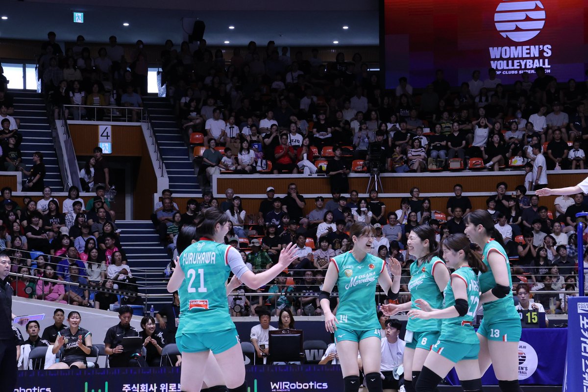 Marvelous_vb's tweet photo. ☀️チェジュ 2026 女子バレーボールトップクラブスーパーマッチ☀️

試合Photo📸

#OSAKAMARVELOUS 
#大阪マーヴェラス
#KBSN https://t.co/WzN397CRQr