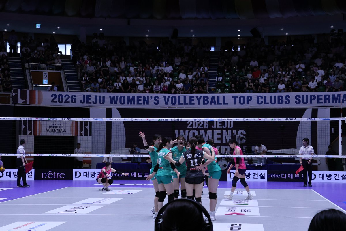Marvelous_vb's tweet photo. ☀️チェジュ 2026 女子バレーボールトップクラブスーパーマッチ☀️

試合Photo📸

#OSAKAMARVELOUS 
#大阪マーヴェラス
#KBSN https://t.co/WzN397CRQr