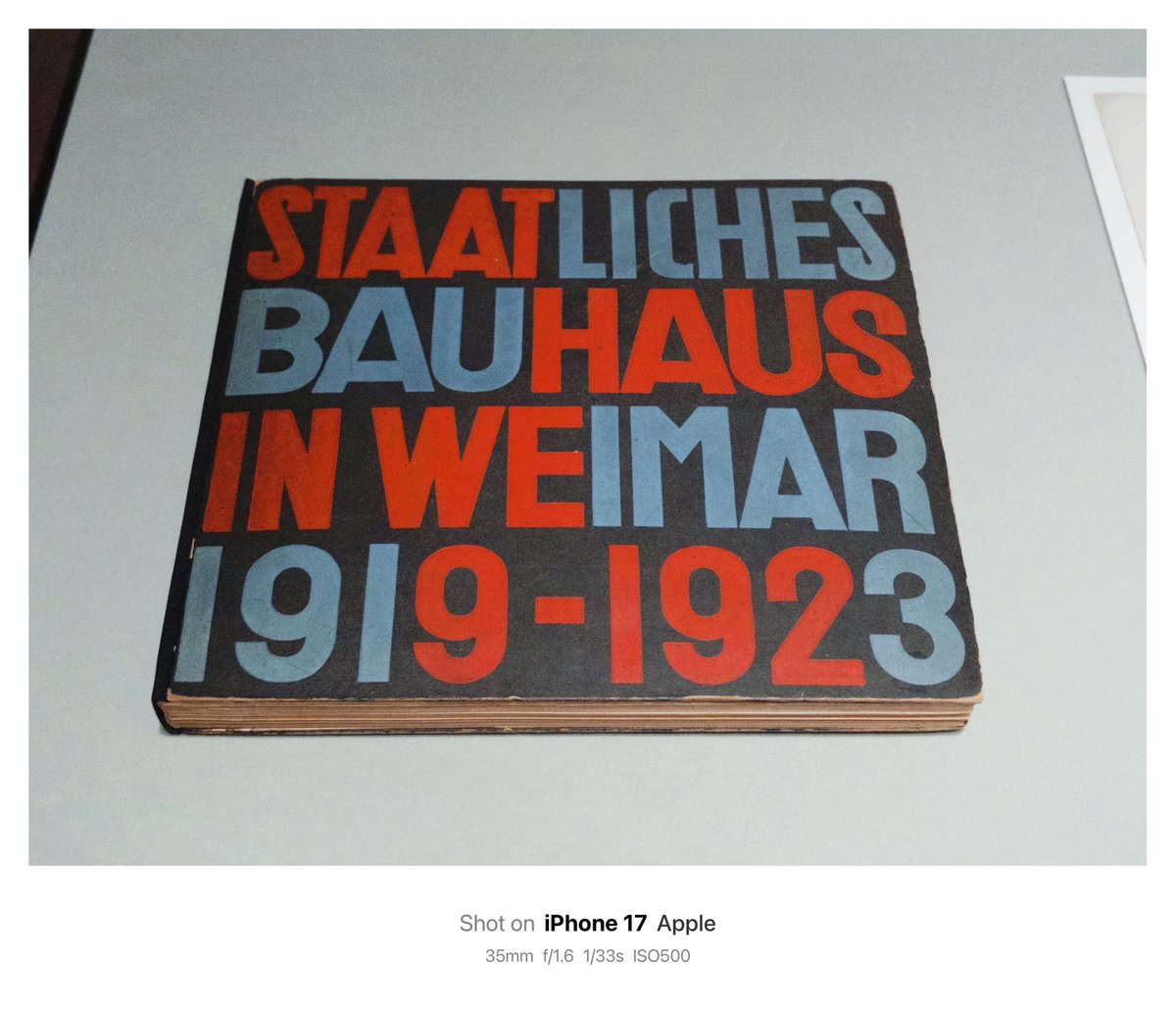 tabibito1965's tweet photo. Staatliches Bauhaus in Weimar 1919-1923 https://t.co/Phn4N6cz2n