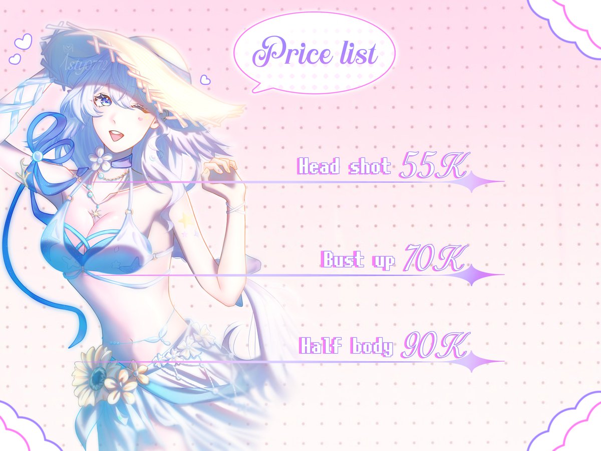 isty0772's tweet photo. OPEN COMMISSION!!! (·ω≦)✧
For Indonesian only^^
DM me if you interested ( ˃▽˂ )💌
#commission #opencommission #commissionart https://t.co/7P1Gxy4K9H