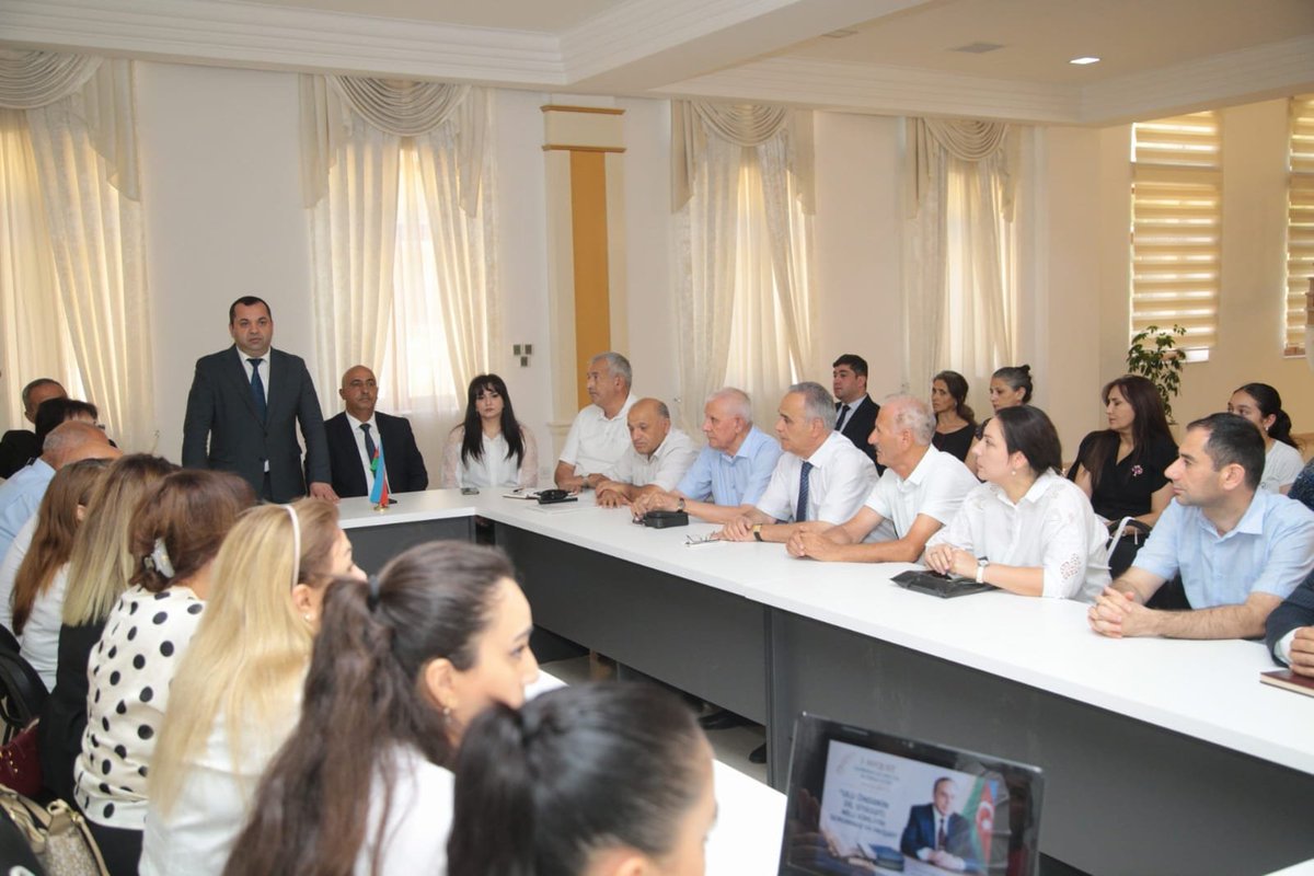 SalyanZi's tweet photo. Salyanda “1 Avqust – Azərbaycan Əlifbası və Azərbaycan Dili Günü” münasibətilə tədbir keçirilib. https://t.co/MUGgaMpKJj