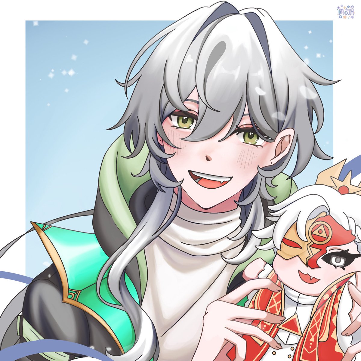 charon_pp's tweet photo. มาแปะงานแฟนอาร์ตล่าสุดแก้ทวิตร้างเกินไปค่ะ:^: https://t.co/0NDB37laJe