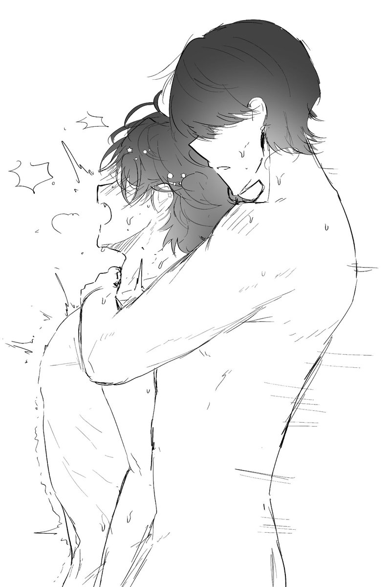 p7fp7's tweet photo. just 2 friends, hugging each other tightly and wholesomely, SFW https://t.co/ofR4udpcBO