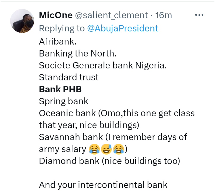trendingblog247's tweet photo. Bank  PHB is trending in Nigeria because the now defunct commercial bank has been mentioned multiple times in response to a timeline trivia asking millennial netizens to name an old Nigerian bank that no longer exists.

Bank PHB which ceased operations in August 2011 and was succeeded by Keystone Bank, made the list alongside other defunct commercial banks like Oceanic, Afribank and Standard Trust.

Did you have an account with any of the banks that are no longer in operation?
HN