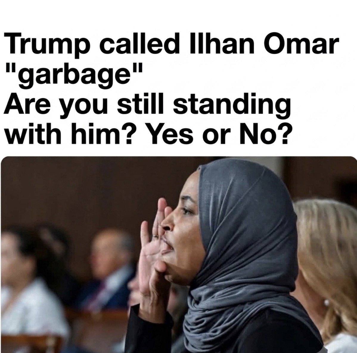 Realdcdraino0's tweet photo. Does this change your support for him, or do you still back him? https://t.co/Afm7ZNdyhc