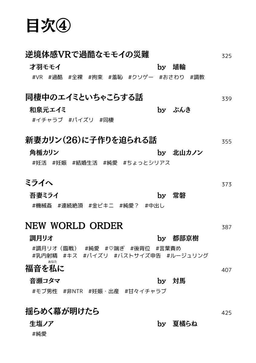 46no_kidou1004's tweet photo. 【参加者29名一覧（敬称略）】
⭐目次で担当作品・タグを確認可能
表紙：つだぬま（@tsudanuma_paint）
紺坊主 @com_bo2
コンポタ @conpota64
a-su @asu0989
ヨッシー
ミ浦かがみ ＠Miura_Kagami
ナシ・アジフ @nulagif
まーぼーどーふ @a28540035
らな2 @Rnapixi221
伊豆ジャルゴン @jargon01
チマネコ @chima_EXPlain
Silver師匠 @SliverMountain
七篠ナイショ @nanashinonaisyo
後無しず @Atonashi_xyz
アラベスク @arabesque_38
キノコアザラシ @kiraradake0125
白鷺ナギ @Nagiasaka
ソメガミ イロガミ @someiro_library
羽中 @Amp_labo
リユシス61 @riyusis61
貞明み木 @saki2199
夜戦 @46no_kidou1004
埴輪 @HannyGenshi2
ぶんき @yatanotori
北山カノン @K_Canon0723
常磐 @x_ToKiiiiiiwab
都部京樹 @Synthesis10XIC 
対馬 @tushimakouryuu
夏橘らね @lane_dfl