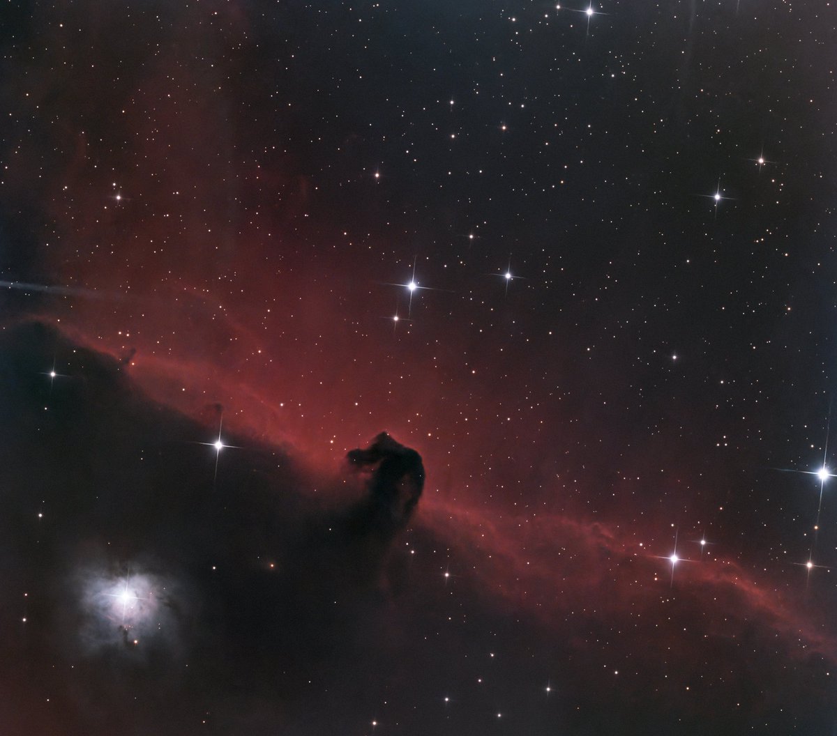 AbhiroopB's tweet photo. 2 year old broadband data taken from B9. Reprocessed in Pixinsight. https://t.co/wpGpthOWi1