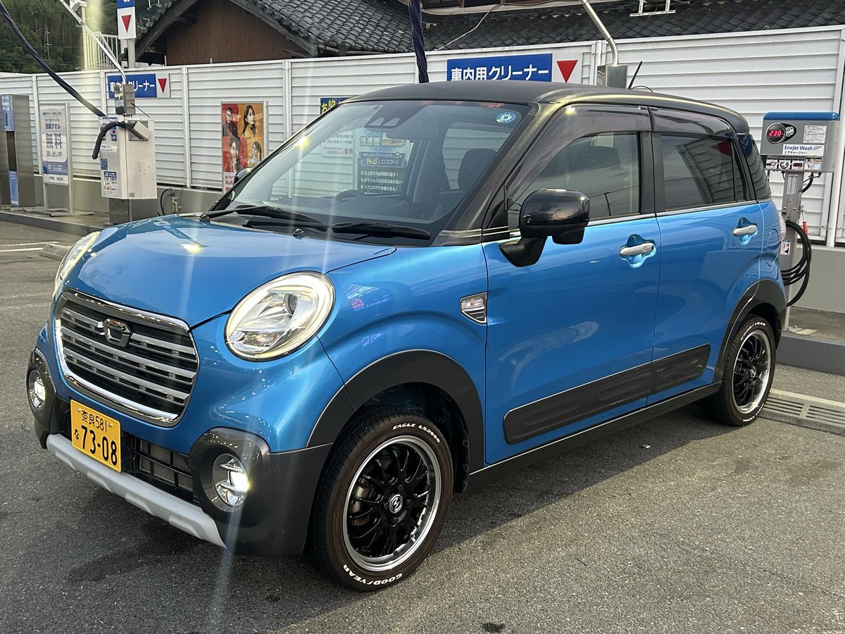 Lullshare_specC's tweet photo. ステラに付けてたホイールを装着！
60から55になったから数ミリ外径小さくなっちゃったけどw https://t.co/6C7avnQWlg