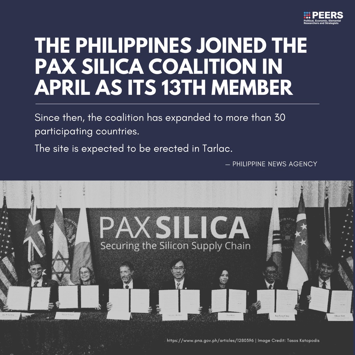 peersphl's tweet photo. The Philippines has joined the Pax Silica Coalition. But what does this mean for our economy, technology sector, and future in the global AI and semiconductor industry? 
#PaxSilica #SONA2026 https://t.co/jAkPCVuob1