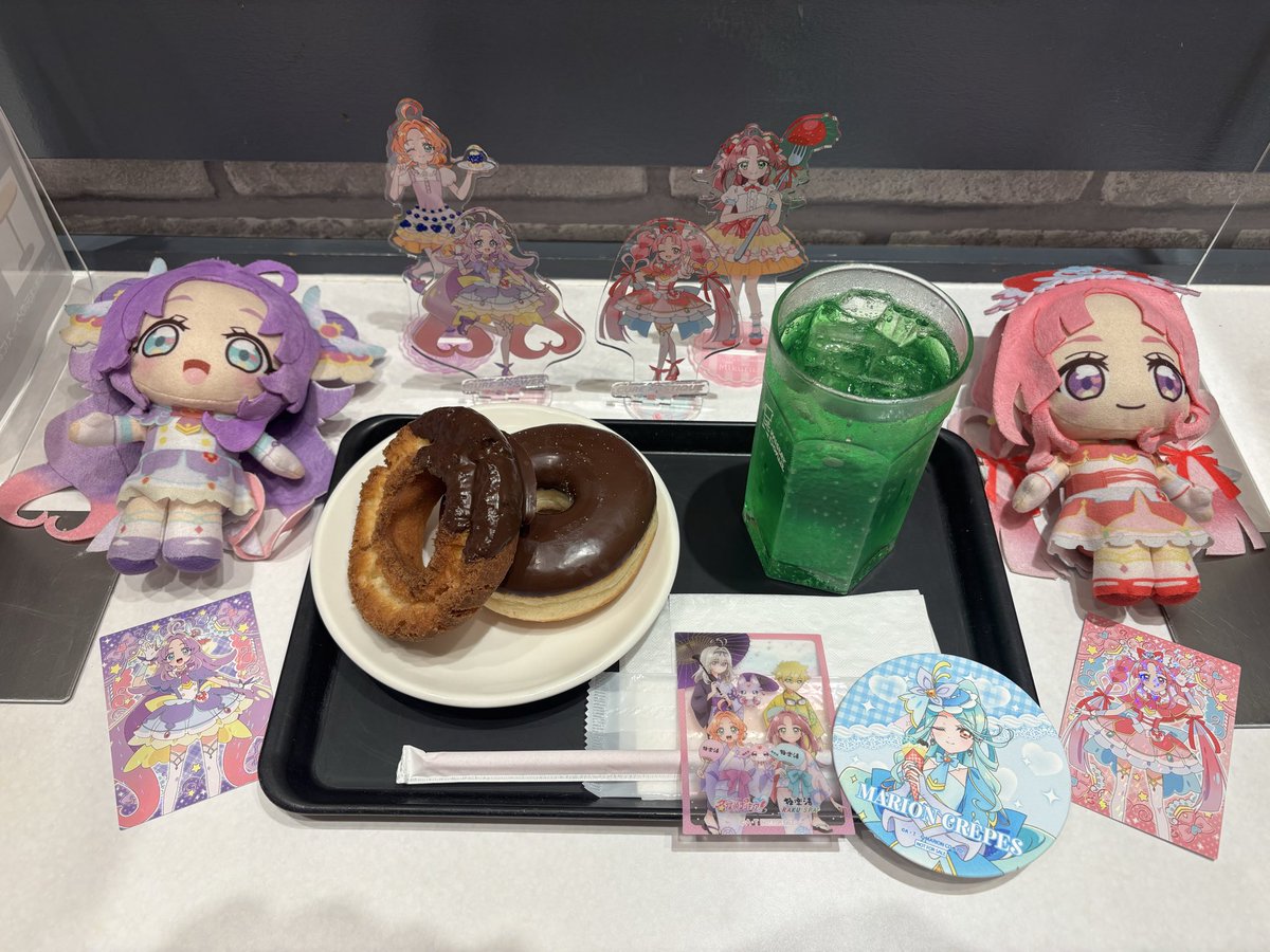 leonapplefield's tweet photo. そのドーナツ屋で食べに行きました。🍩😋
#名探偵プリキュア 
#たんプリ https://t.co/Ab1XOdA5C6