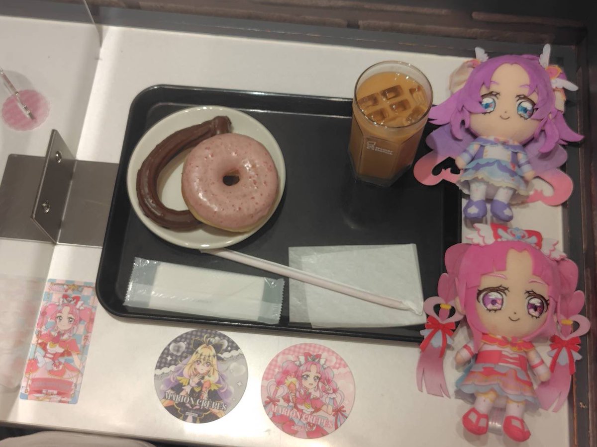 leonapplefield's tweet photo. そのドーナツ屋で食べに行きました。🍩😋
#名探偵プリキュア 
#たんプリ https://t.co/Ab1XOdA5C6