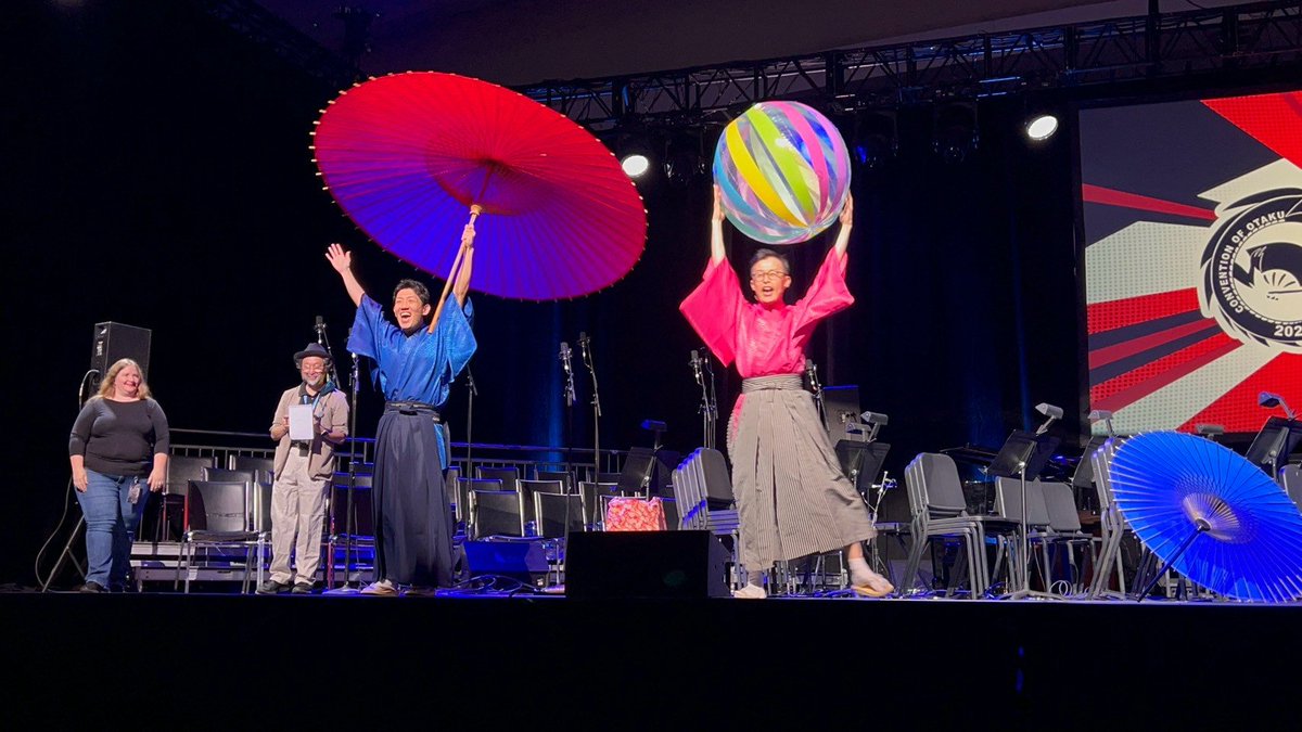 kinosensei's tweet photo. 7月31日。ワシントンDCのOtakonの開会式にて実演させていただきました https://t.co/eRx9wDAww7
