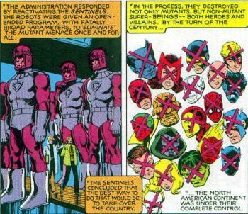 MrBooWee's tweet photo. @Beo_Arctodus @shadydoorags That’s kinda why I love days of future past because it took that into consideration with just a single piece of art https://t.co/M1Sgcfn8LH