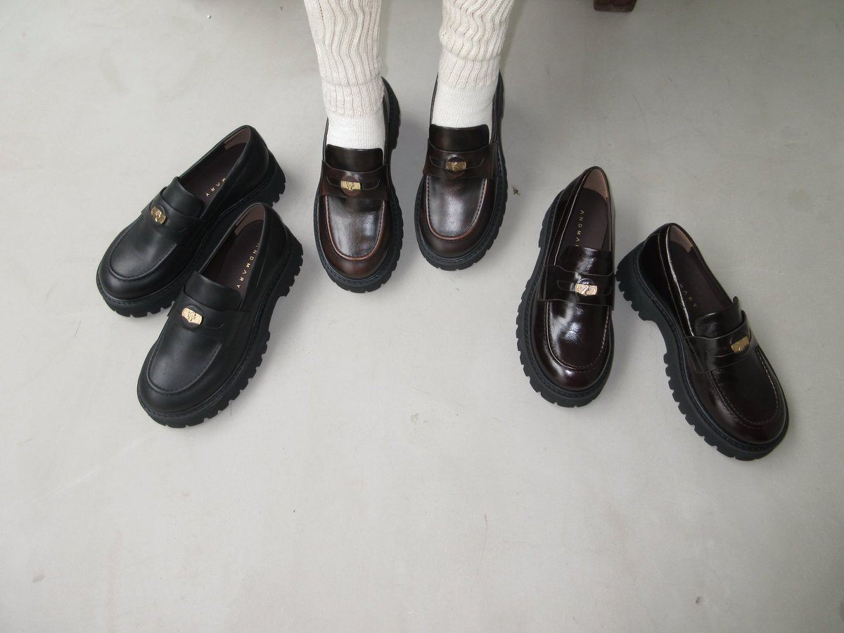 靴 andmary Blair basic loafer ANDMARY】Blair basic loafer