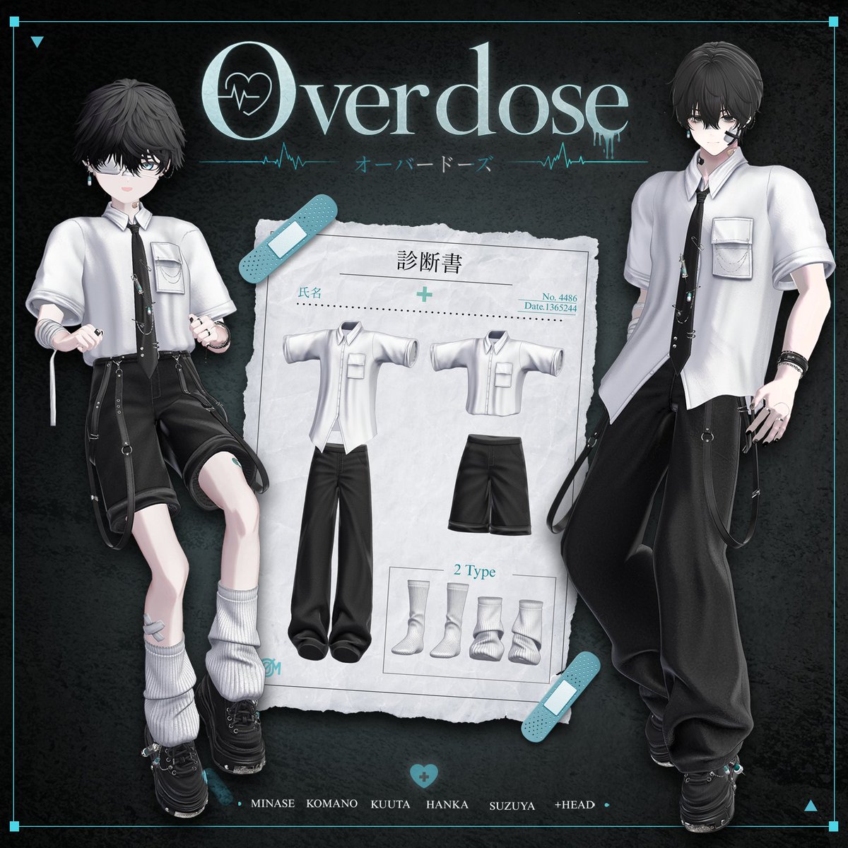 NOM_931's tweet photo. 【Overdose RELEASE EVENT】

🔗https://t.co/AXCdFsBjcg

NØM 新作衣装
「Overdose」発売記念🎉

フォロー ＋ RPで
抽選5名様に衣装をプレゼント🎁

📅 抽選日：8月4日

発売記念セールも開催中ですので、ぜひチェックしてみてください！ https://t.co/Vx4Tme0QeJ