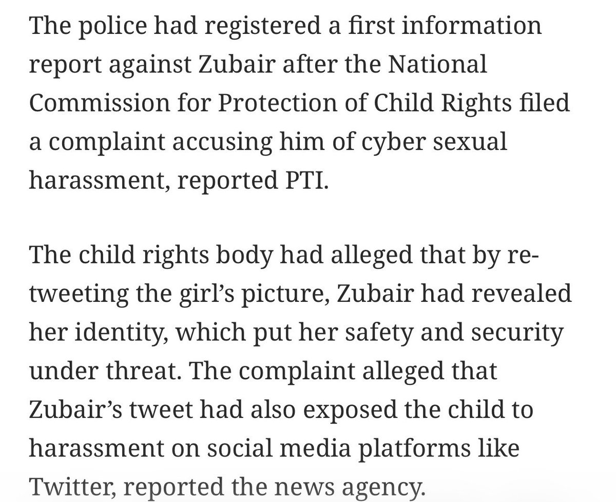 CatWomaniya's tweet photo. Remember when @zoo_bear faced a POCSO case against him for sharing a profile picture of a man abusing him, even when he had blurred the child’s face?

Why aren’t the same charges applied to RW handles like the @JaipurDialogues who’ve posted the face and location of a 15 YO minor? https://t.co/iVn9302aQB