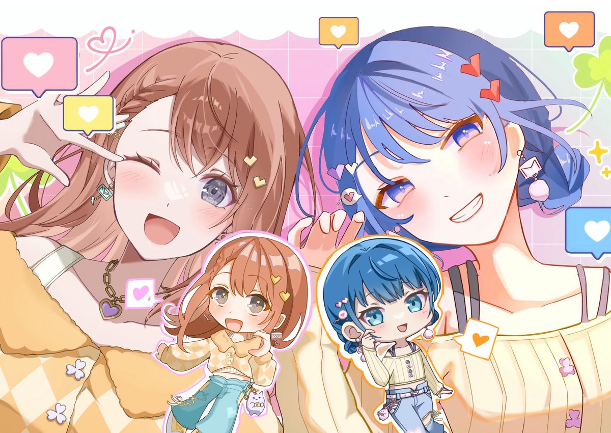 name_690's tweet photo. 【合作】キラー🧡💙✨️

 #prsk_FA https://t.co/3yVD2K0TLJ