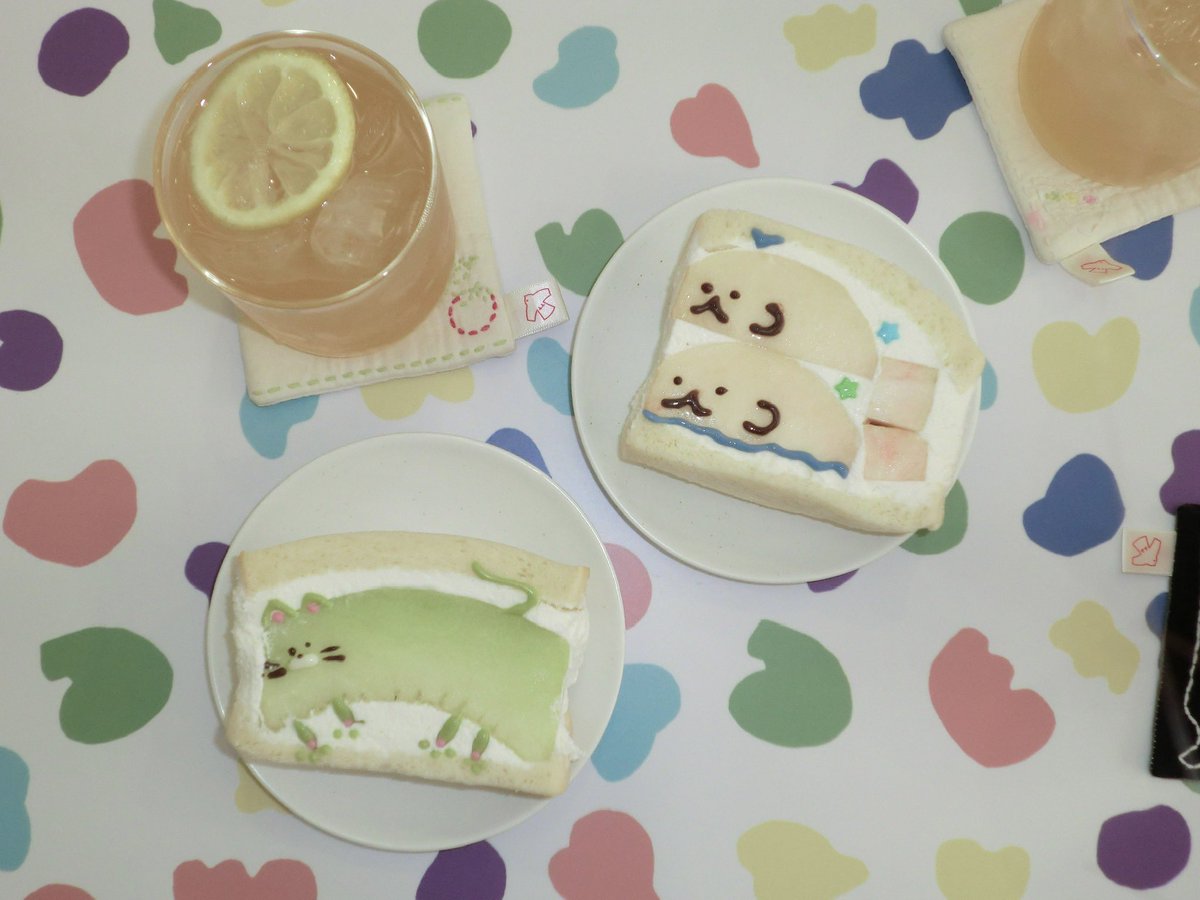 WANNYYAA's tweet photo. 랜드로드 커피

고양이 멜론산도랑 고래 복숭아산도 ᵔ  ̫ ᵔ https://t.co/AMgcpehozu