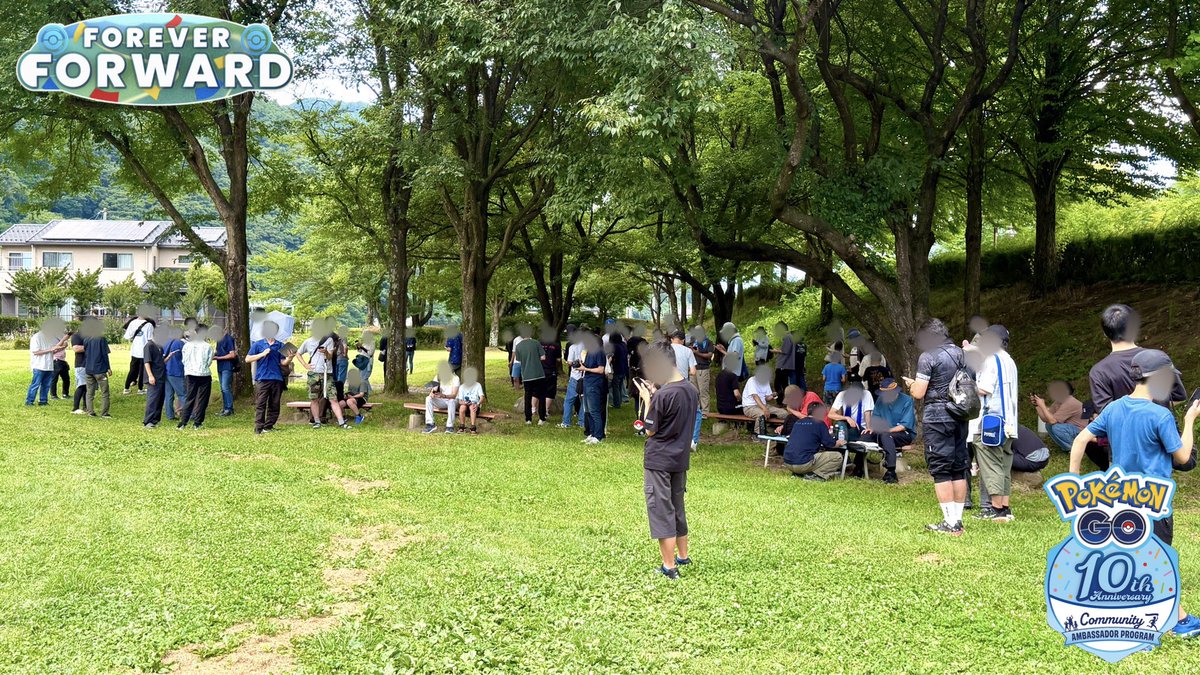 yuckie555's tweet photo. #キョダイマックスゴリランダー #マックスバトルデイ #ミートアップ #辰野ほたる童謡公園 お越し頂きました皆様アリガトウございました🙇‍♂️✨

少し曇り空で暑過ぎずイツモ通り和気藹々ワイワイで嬉しみ✨

ソレでは皆様のマタのお越しを心よりお待ちしております☺️✨

#ポケモンGO #CommunityAmbassador https://t.co/sstZj5BofT