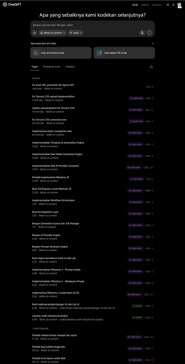 RiyantriW's tweet photo. Dari dulu bingung mau bikin konten, sekarang mumpung dapat gratisan ChatGpt plus ama Tencent Cloud manfaatin dulu x yakk https://t.co/2y7ihdPRMc