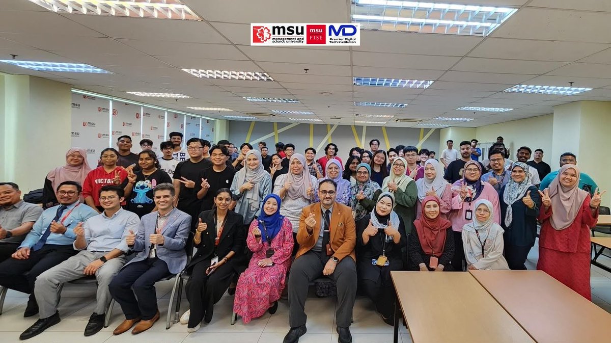 msumalaysiaFISE's tweet photo. Throwback to welcoming our #MSUrians back to campus! ๐ It marked the beginning of another exciting semester filled with new opportunities, learning and unforgettable memories.
#MSUMalaysia #MSUFISE #BackToCampus #MyPremierDigitalTech https://t.co/39i367BmAr