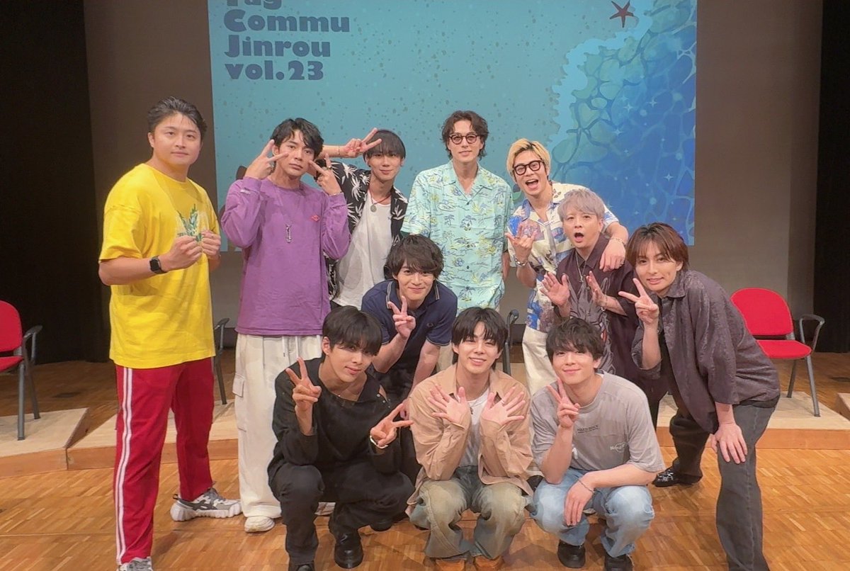kujiraikosuke's tweet photo. たぐコミュ人狼

ご来場頂き誠にありがとうございます！
今日も一日たくさん笑いました！

ありがとうございます♪

皆様も楽しんでいただけていたら幸いですっ！ https://t.co/ZyGUw8vgFR